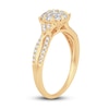 Thumbnail Image 2 of Diamond Ring 1/2 ct tw Round 14K Yellow Gold