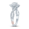 Thumbnail Image 2 of Pnina Tornai Diamond Engagement Ring 1-3/8 ct tw Pear/Round 14K White Gold