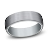 Thumbnail Image 1 of Wedding Band 14K White Gold/Grey Tantalum 6.5mm