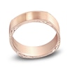 Thumbnail Image 1 of Kirk Kara Men's Engraved Satin Wedding Band 18K Rose Gold