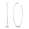 Thumbnail Image 0 of Round Wire Hoop Earrings 14K Rose Gold 75mm