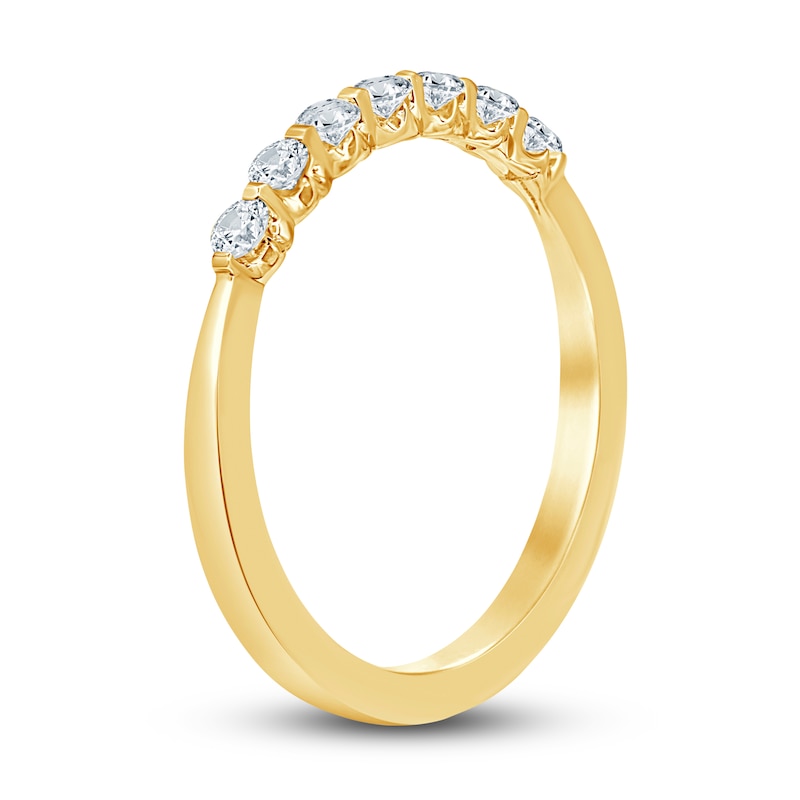 Main Image 2 of Diamond Anniversary Band 1/4 ct tw Round 14K Yellow Gold