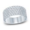 Thumbnail Image 1 of Lab-Created Diamond Anniversary Band 2 ct tw Round 14K White Gold