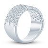 Thumbnail Image 2 of Lab-Created Diamond Anniversary Band 2 ct tw Round 14K White Gold