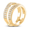 Thumbnail Image 2 of Lab-Created Diamond Enhancer Band 1-1/2 ct tw Round 14K Yellow Gold