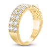 Thumbnail Image 2 of Lab-Created Diamond Anniversary Band 2 ct tw Round 14K Yellow Gold