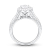 Thumbnail Image 1 of Diamond Engagement Ring 2-1/4 ct tw Oval/Round 14K White Gold