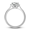 Thumbnail Image 2 of Diamond Engagement Ring 1/2 ct tw Round 14K White Gold