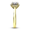 Thumbnail Image 3 of Diamond Engagement Ring 1/2 ct tw Round 14K Yellow Gold