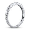 Thumbnail Image 2 of Diamond Wedding Band 1/10 ct tw Round 14K White Gold