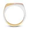 Thumbnail Image 2 of Flat Top Ring 14K Tri-Tone Gold