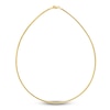 Thumbnail Image 1 of Semi-Solid Omega Chain Necklace 14K Yellow Gold 16&quot; 2.0mm