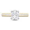 Thumbnail Image 2 of Diamond Engagement Ring 1-1/3 ct tw Oval 14K Yellow Gold