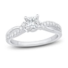 Thumbnail Image 0 of Diamond Engagement Ring 5/8 ct tw Princess 14K White Gold