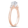 Thumbnail Image 2 of Diamond Engagement Ring 1-1/3 ct tw Round 14K Rose Gold