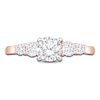 Thumbnail Image 3 of Diamond Engagement Ring 1-1/3 ct tw Round 14K Rose Gold