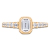 Thumbnail Image 2 of Emerald-Cut Diamond Engagement Ring 5/8 ct tw 14K Yellow Gold
