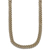 Thumbnail Image 0 of Men's Brown Diamond Curb Chain Necklace 3 ct tw 10K Yellow Gold 20"