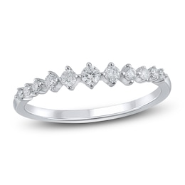 Diamond Stackable Fashion Ring 1/4 ct tw 10K White Gold