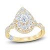 Thumbnail Image 1 of Pnina Tornai Princess, Marquise & Baguette-Cut Diamond Engagement Ring 1-1/2 ct tw 14K Yellow Gold