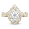 Thumbnail Image 3 of Pnina Tornai Princess, Marquise & Baguette-Cut Diamond Engagement Ring 1-1/2 ct tw 14K Yellow Gold