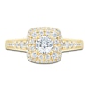 Thumbnail Image 3 of Pnina Tornai Round Diamond Engagement Ring 1-1/4 ct tw 14K Yellow Gold