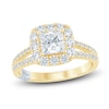 Thumbnail Image 1 of Pnina Tornai Princess & Round-Cut Diamond Engagement Ring 1-3/4 ct tw 14K Yellow Gold