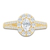 Thumbnail Image 3 of Pnina Tornai Oval & Round-Cut Diamond Engagement Ring 1-1/8 ct tw 14K Yellow Gold