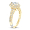 Thumbnail Image 2 of Pnina Tornai Pear, Round & Marquise-Cut Diamond Engagement Ring 1-1/4 ct tw 14K Yellow Gold