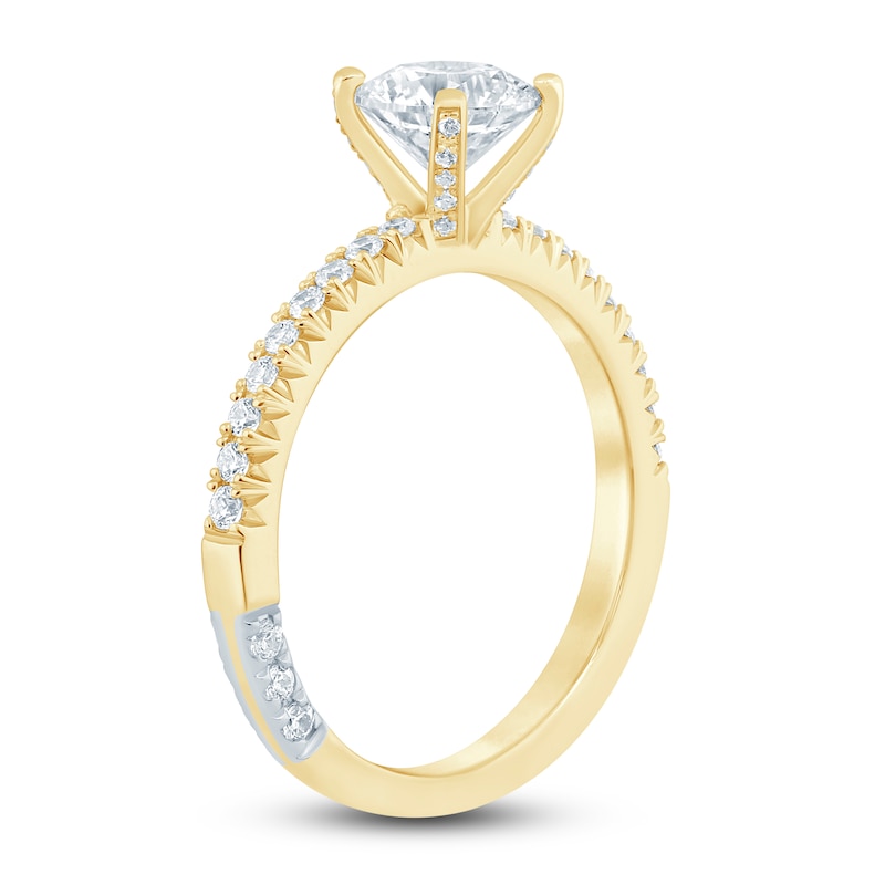 Main Image 2 of Pnina Tornai Diamond Engagement Ring 1-1/4 ct tw 14K Yellow Gold