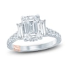 Thumbnail Image 1 of Pnina Tornai Emerald & Round-Cut Diamond Engagement Ring 2-7/8 ct tw 14K White Gold