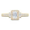 Thumbnail Image 3 of Pnina Tornai Emerald & Round-Cut Diamond Engagement Ring 1 ct tw 14K Yellow Gold