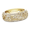 Thumbnail Image 1 of Kirk Kara Diamond Scroll Ring 3/8 ct tw 18K Yellow Gold