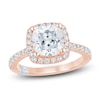 Thumbnail Image 0 of Pnina Tornai Lab-Created Cushion-Cut Diamond Engagement Ring 2-1/2 ct tw 14K Rose Gold