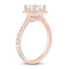 Thumbnail Image 1 of Pnina Tornai Lab-Created Cushion-Cut Diamond Engagement Ring 2-1/2 ct tw 14K Rose Gold