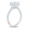 Thumbnail Image 1 of Pnina Tornai Lab-Created Cushion-Cut Diamond Engagement Ring 2-1/2 ct tw 14K White Gold