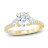 Thumbnail Image 0 of Pnina Tornai Lab-Created Round-Cut Diamond Engagement Ring 2-1/4 ct tw 14K Yellow Gold