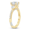 Thumbnail Image 1 of Pnina Tornai Lab-Created Round-Cut Diamond Engagement Ring 2-1/4 ct tw 14K Yellow Gold