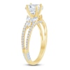 Thumbnail Image 2 of Pnina Tornai Lab-Created Oval-Cut Diamond Engagement Ring 2-1/4 ct tw 14K Yellow Gold