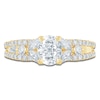 Thumbnail Image 3 of Pnina Tornai Lab-Created Oval-Cut Diamond Engagement Ring 2-1/4 ct tw 14K Yellow Gold