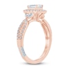 Thumbnail Image 2 of Pnina Tornai Emerald-Cut Diamond Halo Engagement Ring 1 ct tw 14K Rose Gold