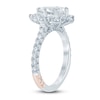 Thumbnail Image 1 of Pnina Tornai Lab-Created Diamond Pear-Shaped Halo Engagement Ring 2-1/2 ct tw 14K White Gold