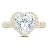 Thumbnail Image 2 of Pnina Tornai Lab-Created Diamond Heart-Shaped Engagement Ring 3-5/8 ct tw 14K Yellow Gold