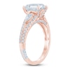 Thumbnail Image 2 of Pnina Tornai Lab-Created Diamond Emerald-Cut Engagement Ring 3 ct tw 14K Rose Gold