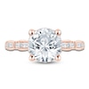 Thumbnail Image 3 of Pnina Tornai Lab-Created Diamond Round-Cut Engagement Ring 4-3/8 ct tw 14K Rose Gold