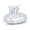 Thumbnail Image 1 of Pnina Tornai Lab-Created Diamond Emerald-Cut Engagement Ring 5-5/8 ct tw 14K White Gold