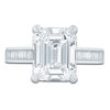 Thumbnail Image 3 of Pnina Tornai Lab-Created Diamond Emerald-Cut Engagement Ring 5-5/8 ct tw 14K White Gold