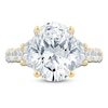 Thumbnail Image 2 of Pnina Tornai Lab-Created Diamond Oval-Cut Engagement Ring 6-7/8 ct tw 14K Yellow Gold