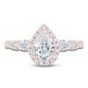 Thumbnail Image 2 of Pnina Tornai Pear-Shaped Lab-Created Diamond Engagement Ring 2 ct tw 14K Rose Gold