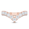 Thumbnail Image 3 of Pnina Tornai Lab-Created Diamond Chevron Anniversary Band 1-1/2 ct tw Round 14K Rose Gold